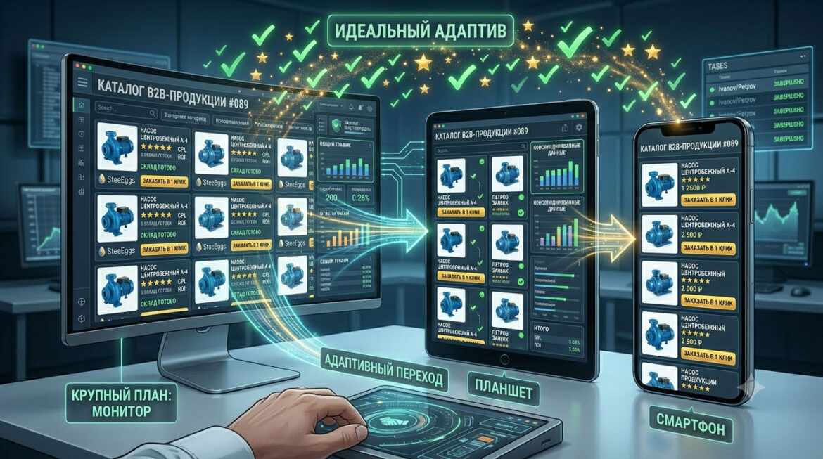 Адаптивный дизайн сайта