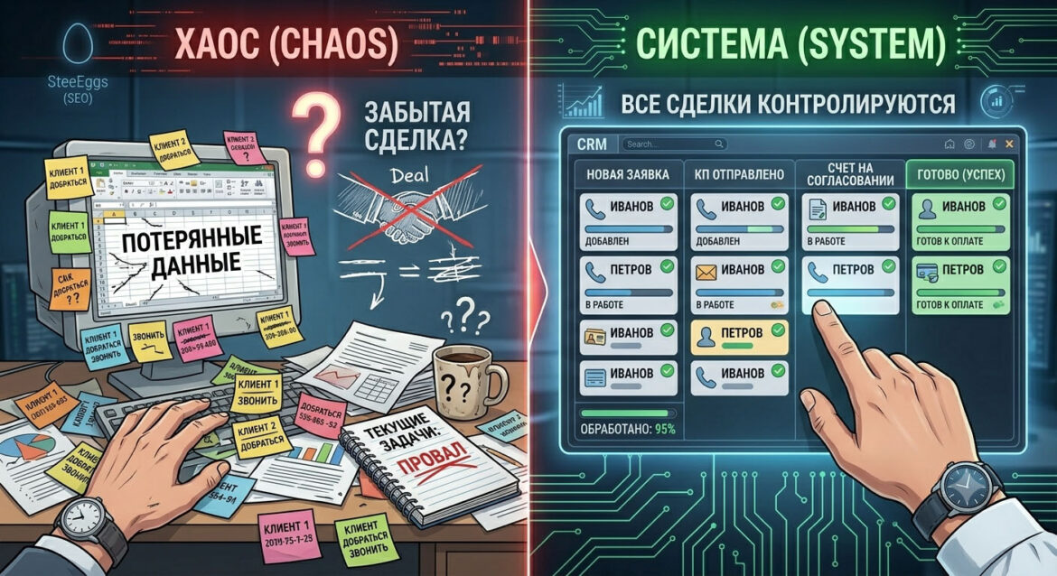 Интеграция CRM с сайтом